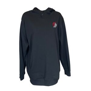 NBA Portland Blazers women’s fleece sweatshirt pullover medium